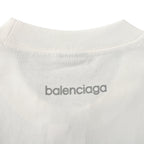 Balenciaga Reflective Sporty B Logo T-Shirt – White
