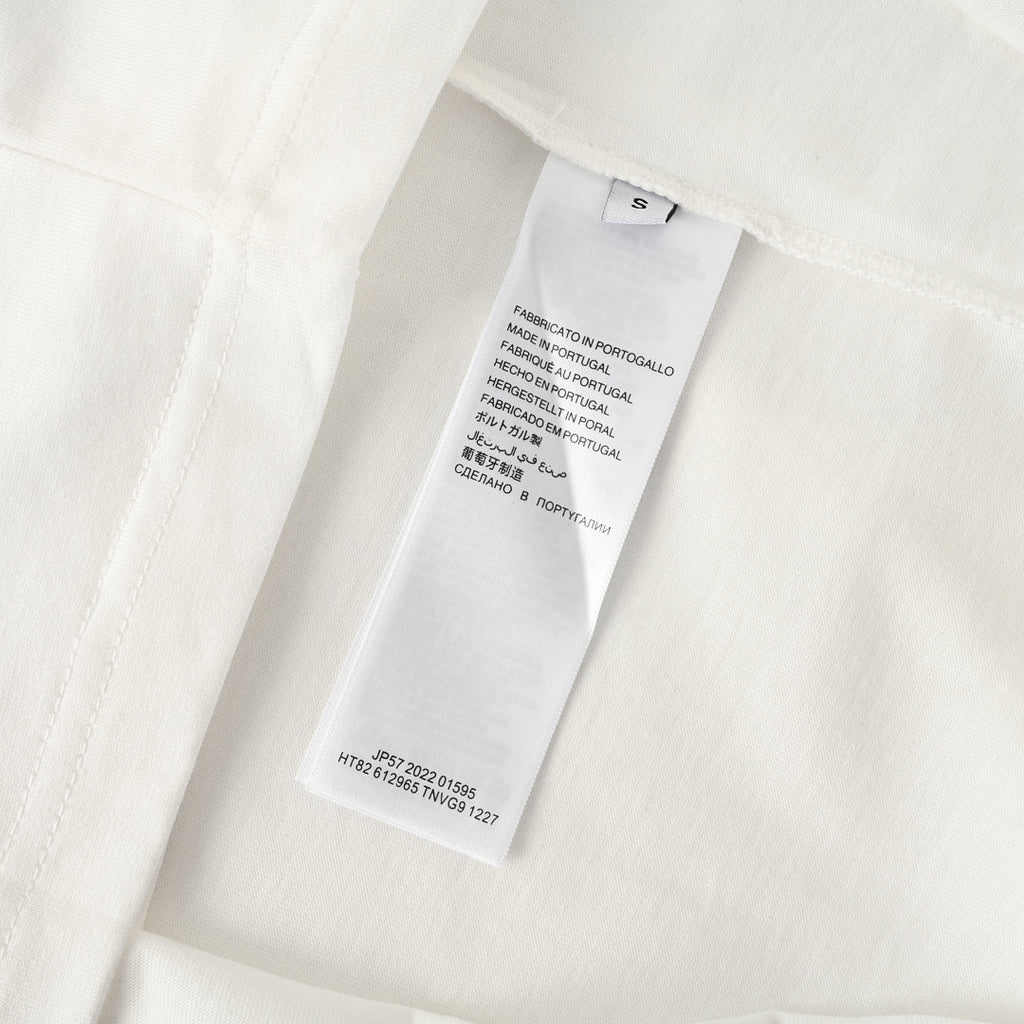 Balenciaga Reflective Sporty B Logo T-Shirt – White