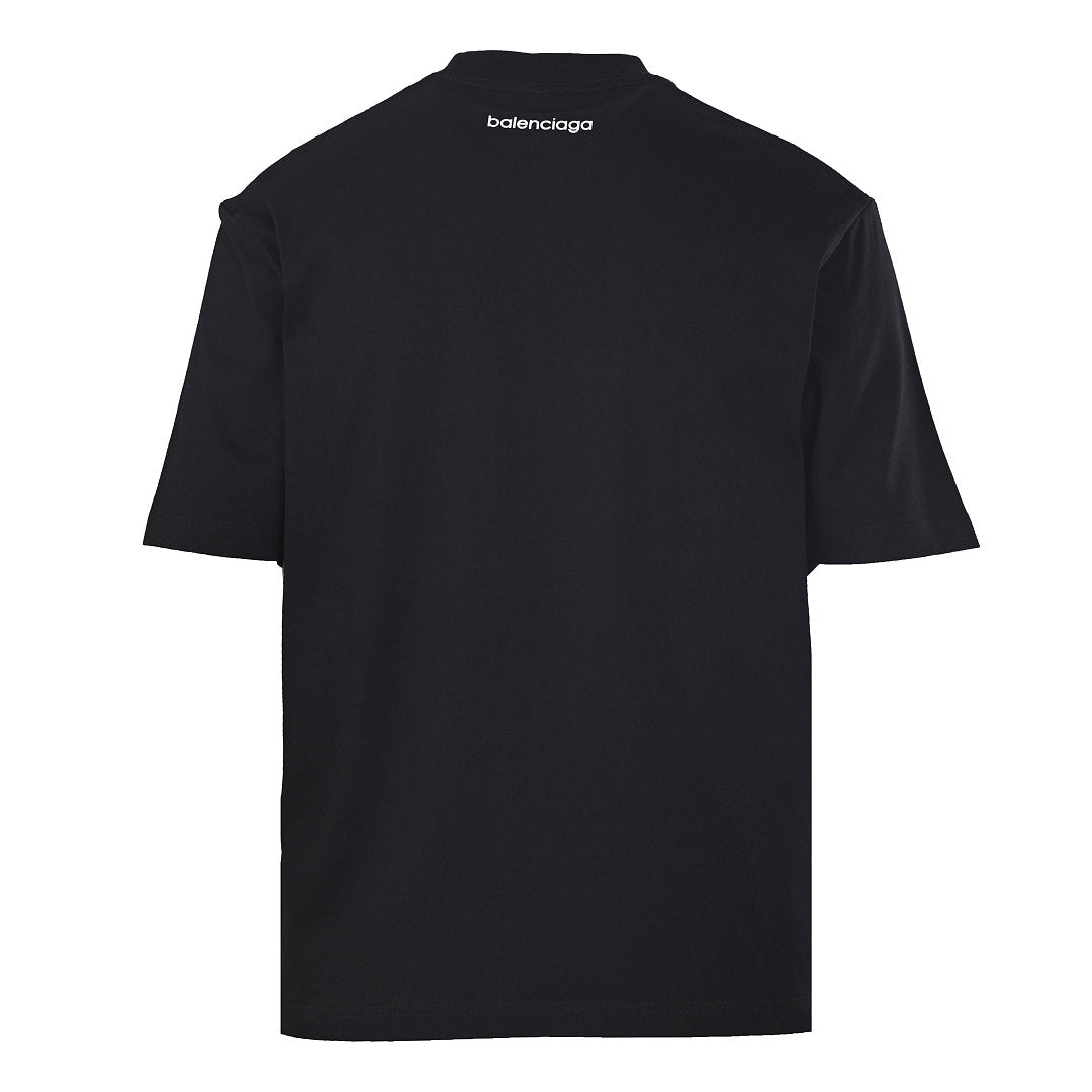 Balenciaga Reflective Sporty B Logo T-Shirt – BALCK