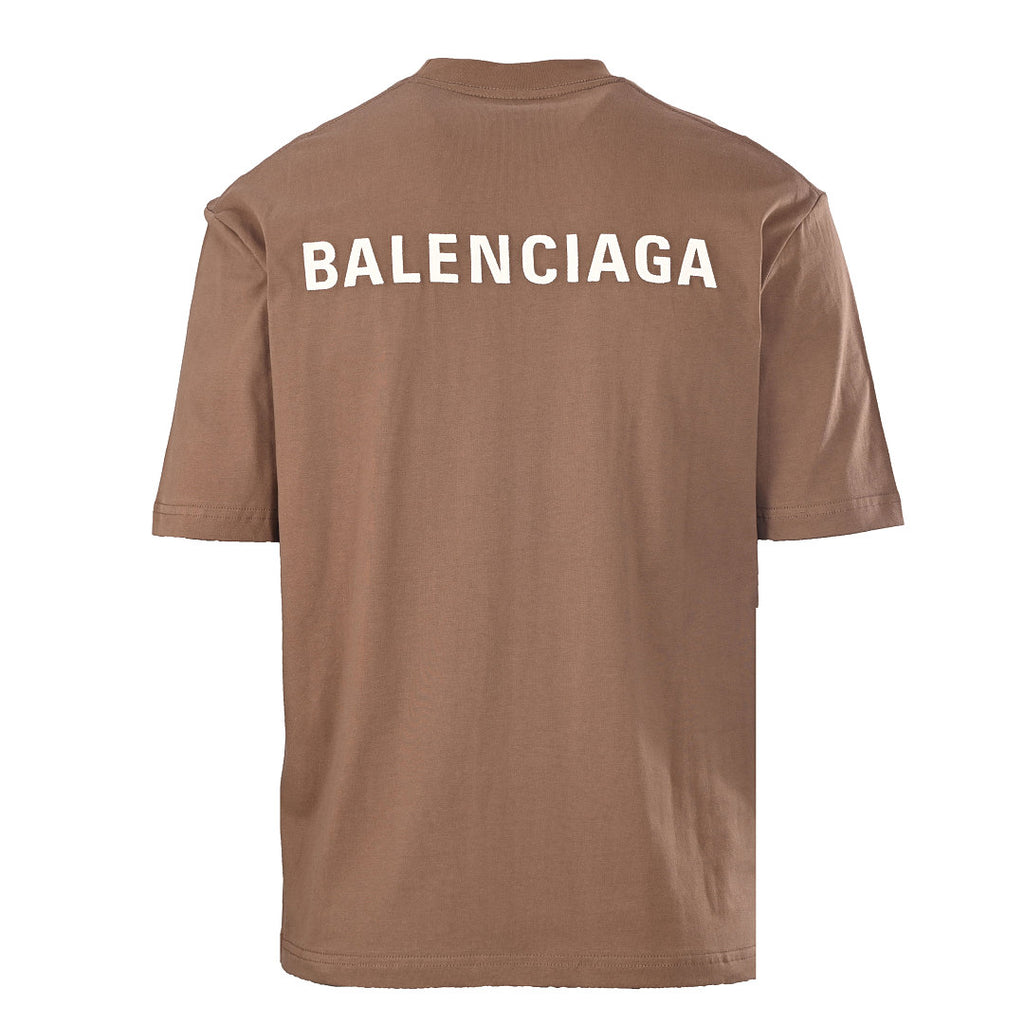 Balenciaga Gothic Metal Logo T-Shirt