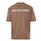 Balenciaga Gothic Metal Logo T-Shirt