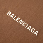 Balenciaga Gothic Metal Logo T-Shirt