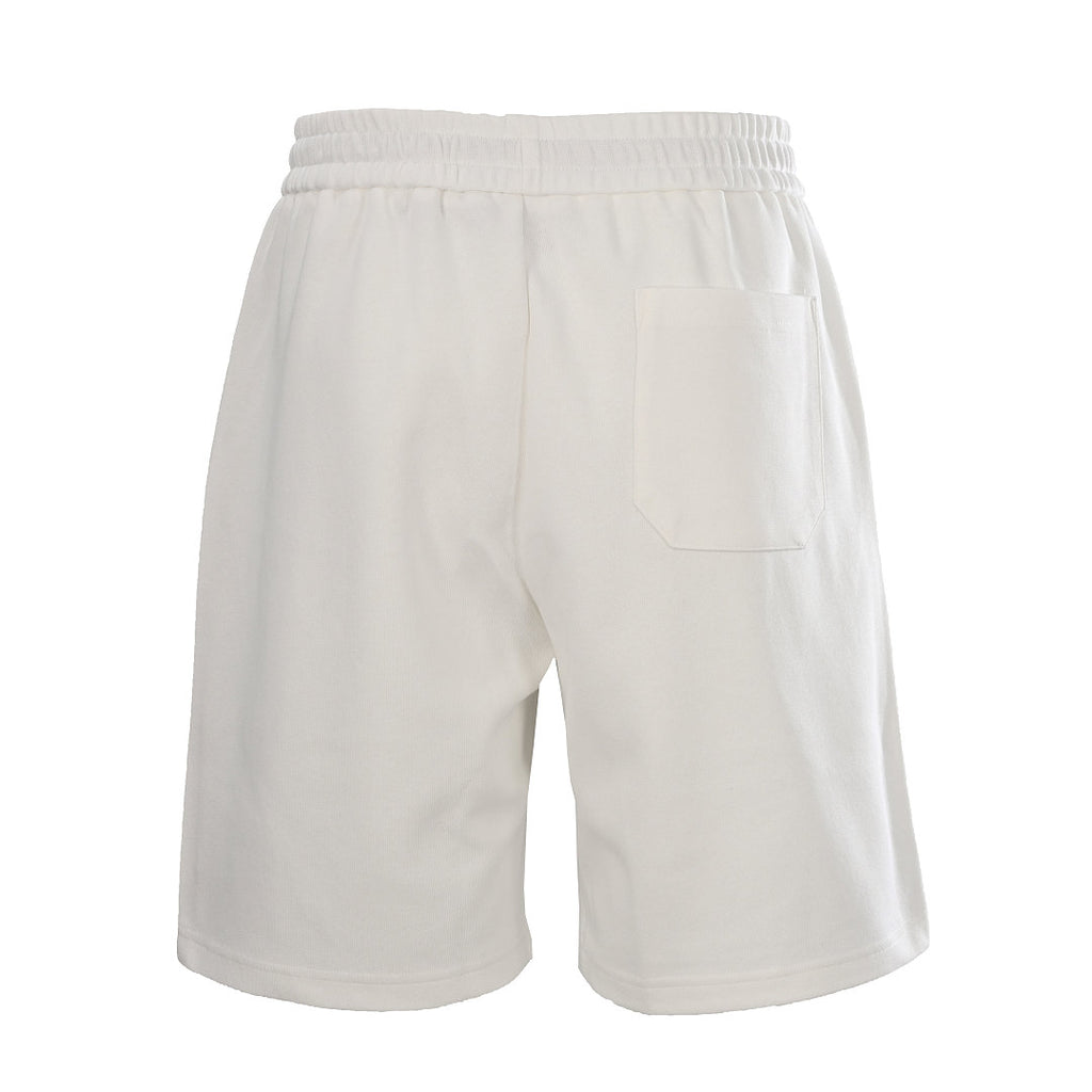 Burberry Check and Equestrian Knight Motif Terry-Stitch Shorts