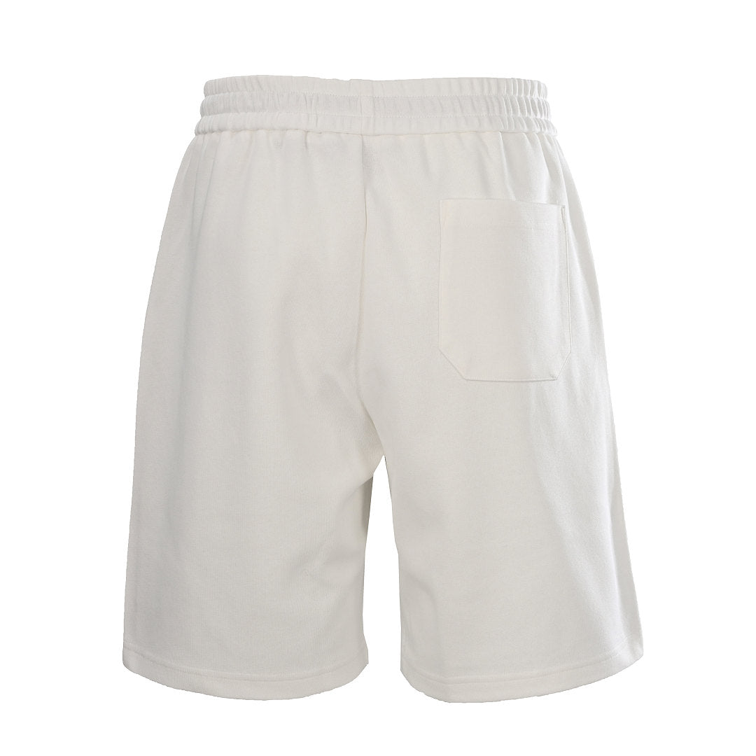 Burberry Check and Equestrian Knight Motif Terry-Stitch Shorts