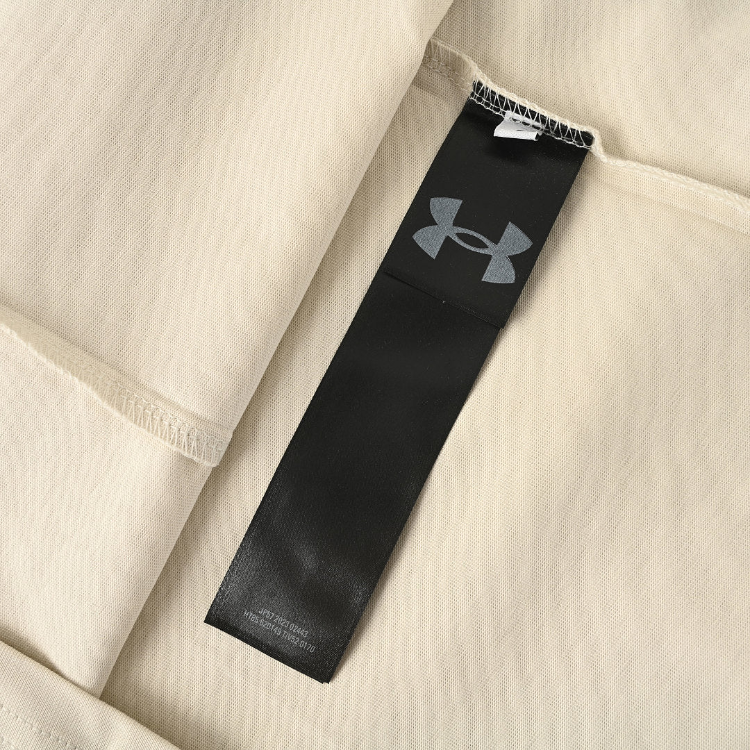 Balenciaga x Under Armour Collab Logo T-Shirt – Beige