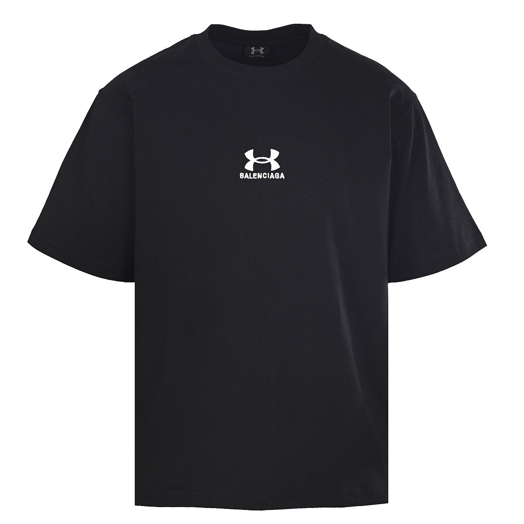 Balenciaga x Under Armour Collab Logo T-Shirt – BLACK