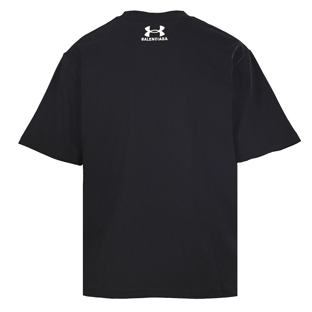 Balenciaga x Under Armour Collab Logo T-Shirt – BLACK