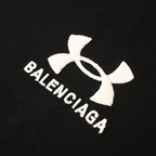 Balenciaga x Under Armour Collab Logo T-Shirt – BLACK