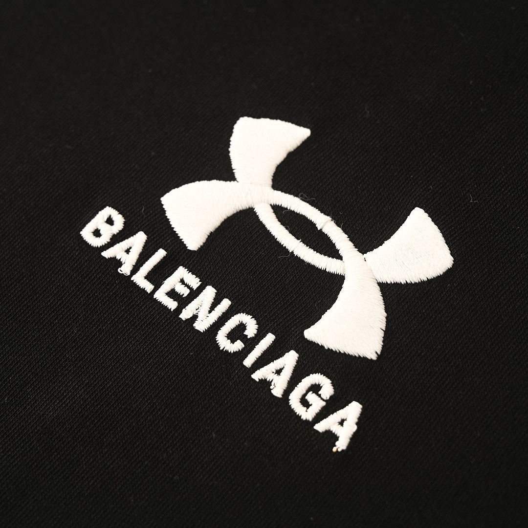 Balenciaga x Under Armour Collab Logo T-Shirt – BLACK