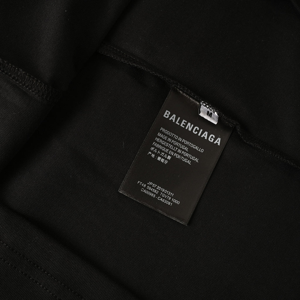 Balenciaga x Under Armour Collab Logo T-Shirt – BLACK