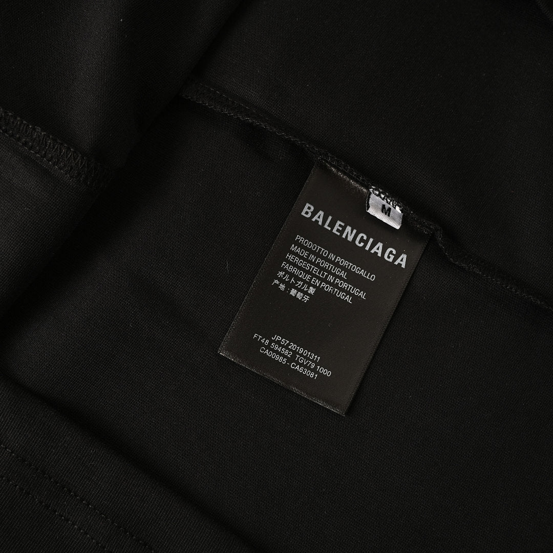 Balenciaga x Under Armour Collab Logo T-Shirt – BLACK