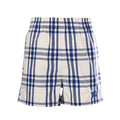 Burberry Equestrian Knight Check Shorts