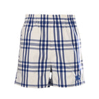 Burberry Equestrian Knight Check Shorts