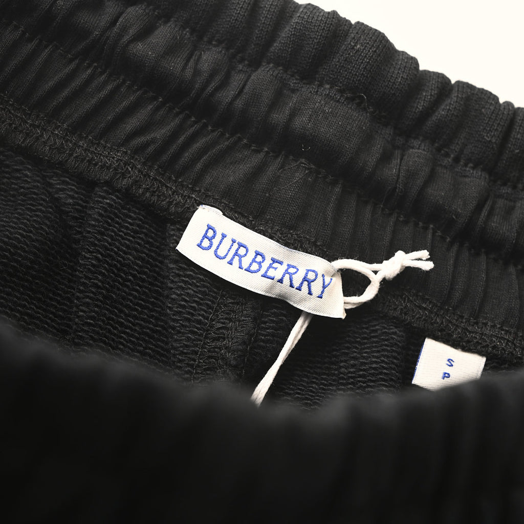 Burberry Back Pocket Check Equestrian Patch Shorts