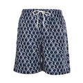 Gucci All-Over Logo Print Swim Shorts – Navy