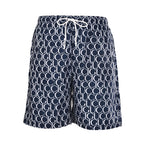 Gucci All-Over Logo Print Swim Shorts – Navy