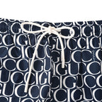 Gucci All-Over Logo Print Swim Shorts – Navy