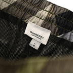 Burberry Check Drawstring Mesh-Lined Beach Shorts