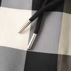 Burberry Check Drawstring Mesh-Lined Beach Shorts