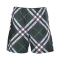 Burberry Twill Check Mesh-Lined Swim Shorts