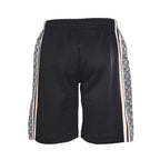 Gucci GG Monogram Jacquard Side Band Jersey Shorts – Black