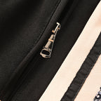 Gucci GG Monogram Jacquard Side Band Jersey Shorts – Black