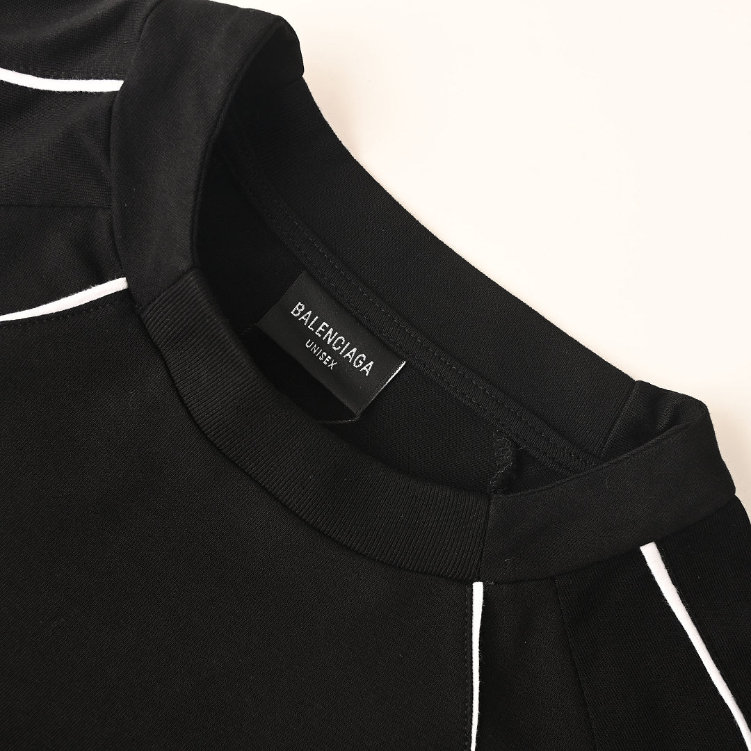 Balenciaga Soccer Jersey T-Shirt – Paris No. 10 – Black