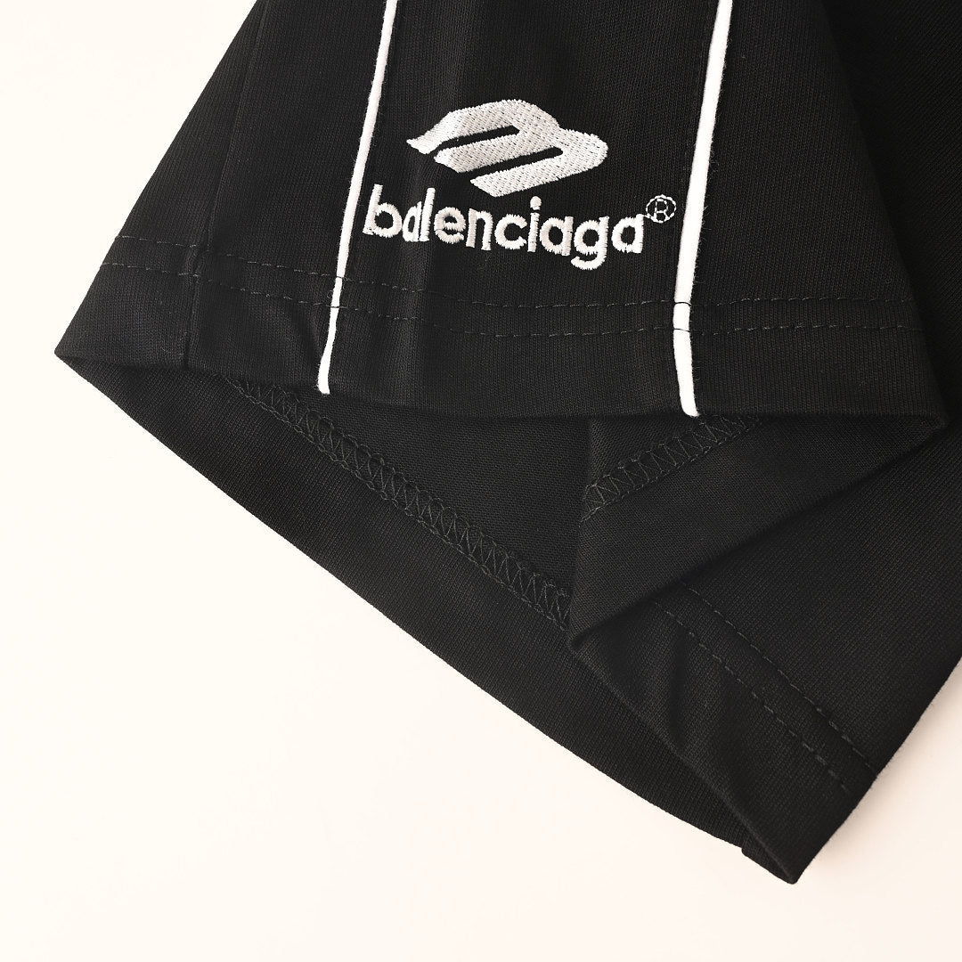 Balenciaga Soccer Jersey T-Shirt – Paris No. 10 – Black