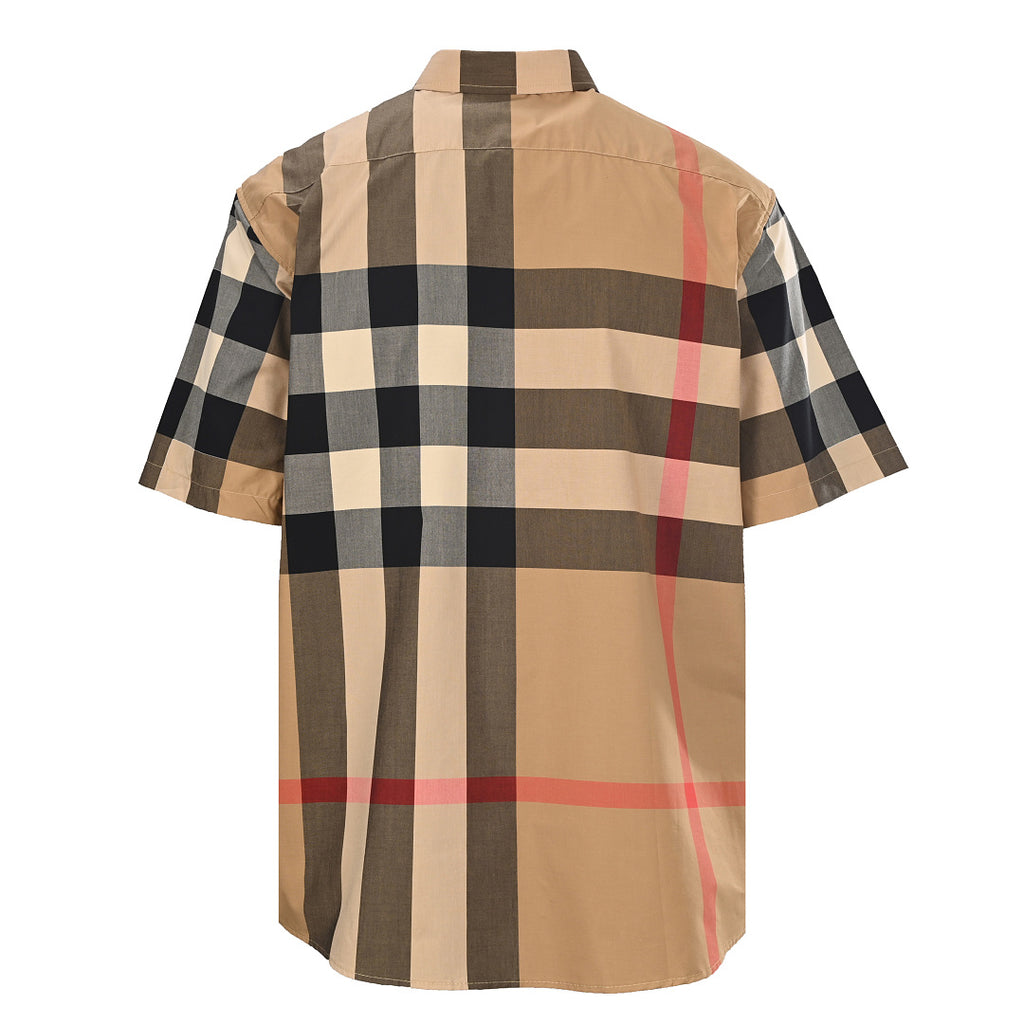 Burberry Classic Check Shirt with Aligned Pattern