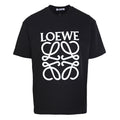 Loewe Oversized Graphic Print T-Shirt — Black