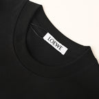 Loewe Oversized Graphic Print T-Shirt — Black