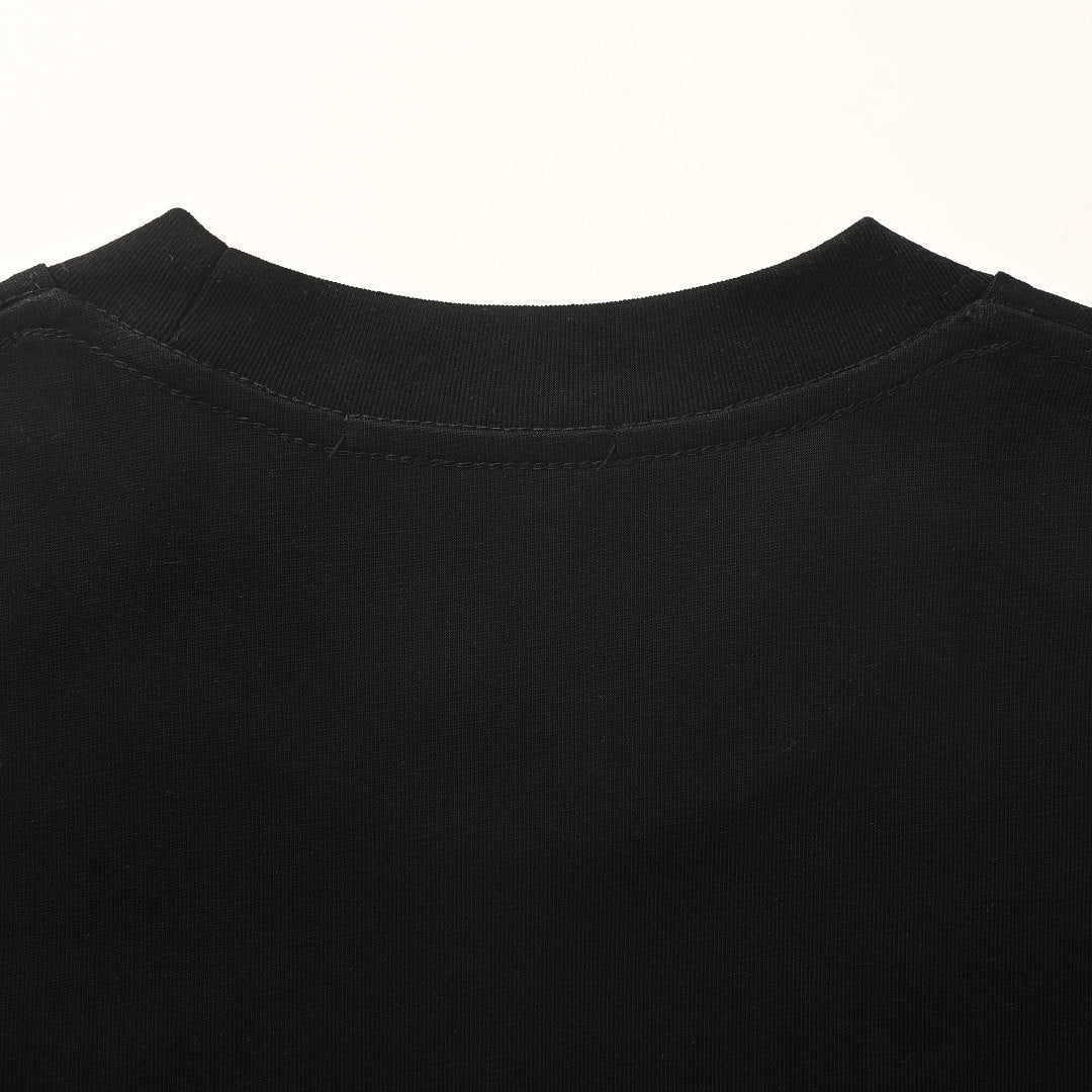Loewe Oversized Graphic Print T-Shirt — Black