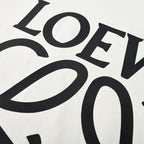 Loewe Oversized Graphic Print T-Shirt — Black II
