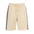 Gucci Script Logo Side Stripe Cotton Fleece Shorts – Off-White