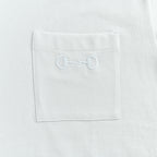 Gucci 2026 Horsebit Pocket T-Shirt — Ice Blue | Made in Italy