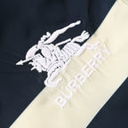 Burberry Checkered Equestrian Logo Beach Shorts