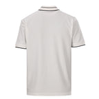 PRADA Triangle Logo Embroidered Polo Shirt