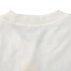 Fendi Roma FF Monogram Color-Block Print T-Shirt — White / Pink & Yellow