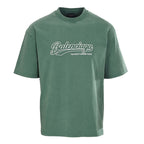 Balenciaga Property Design Team Script Logo T-Shirt – Forest Green