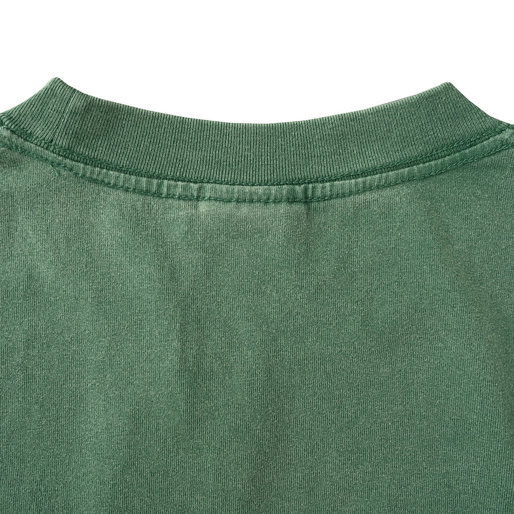 Balenciaga Property Design Team Script Logo T-Shirt – Forest Green
