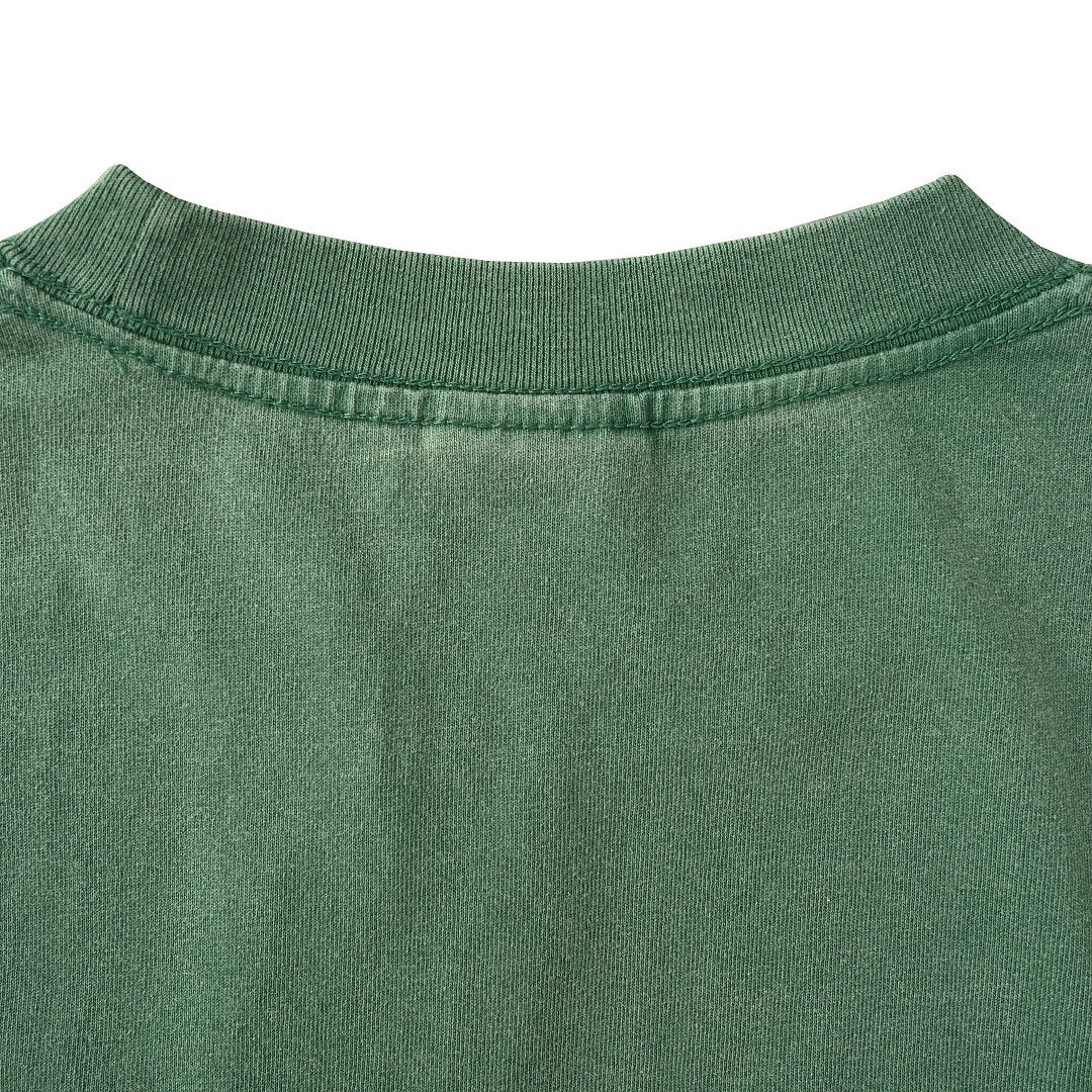 Balenciaga Property Design Team Script Logo T-Shirt – Forest Green