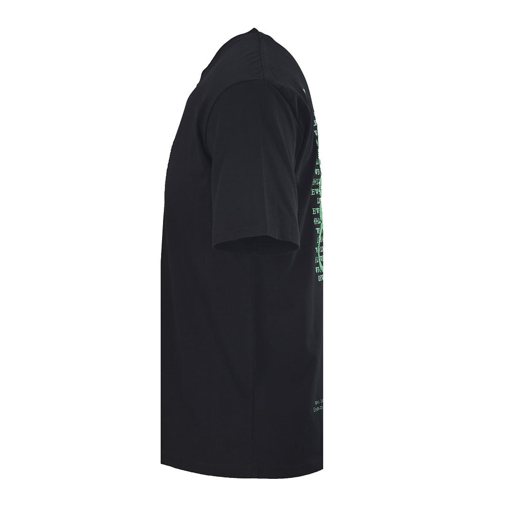 Loewe Oversized Graphic Print T-Shirt — BLACK