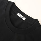 Loewe Oversized Graphic Print T-Shirt — BLACK