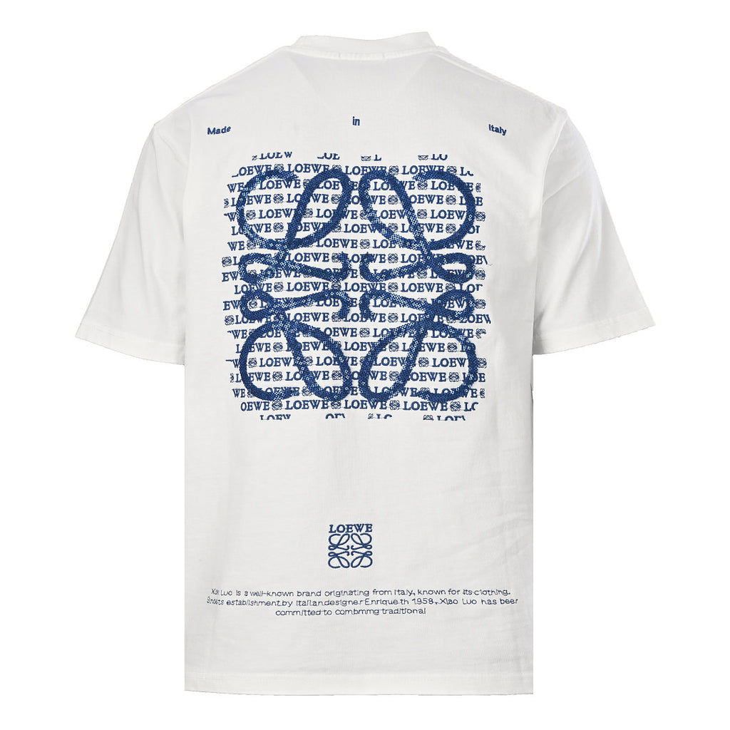 Loewe Oversized Graphic Print T-Shirt — White III
