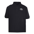 PRADA Oval Embroidery Short-Sleeve Polo Shirt