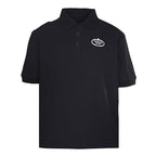 PRADA Oval Embroidery Short-Sleeve Polo Shirt