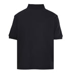 PRADA Oval Embroidery Short-Sleeve Polo Shirt