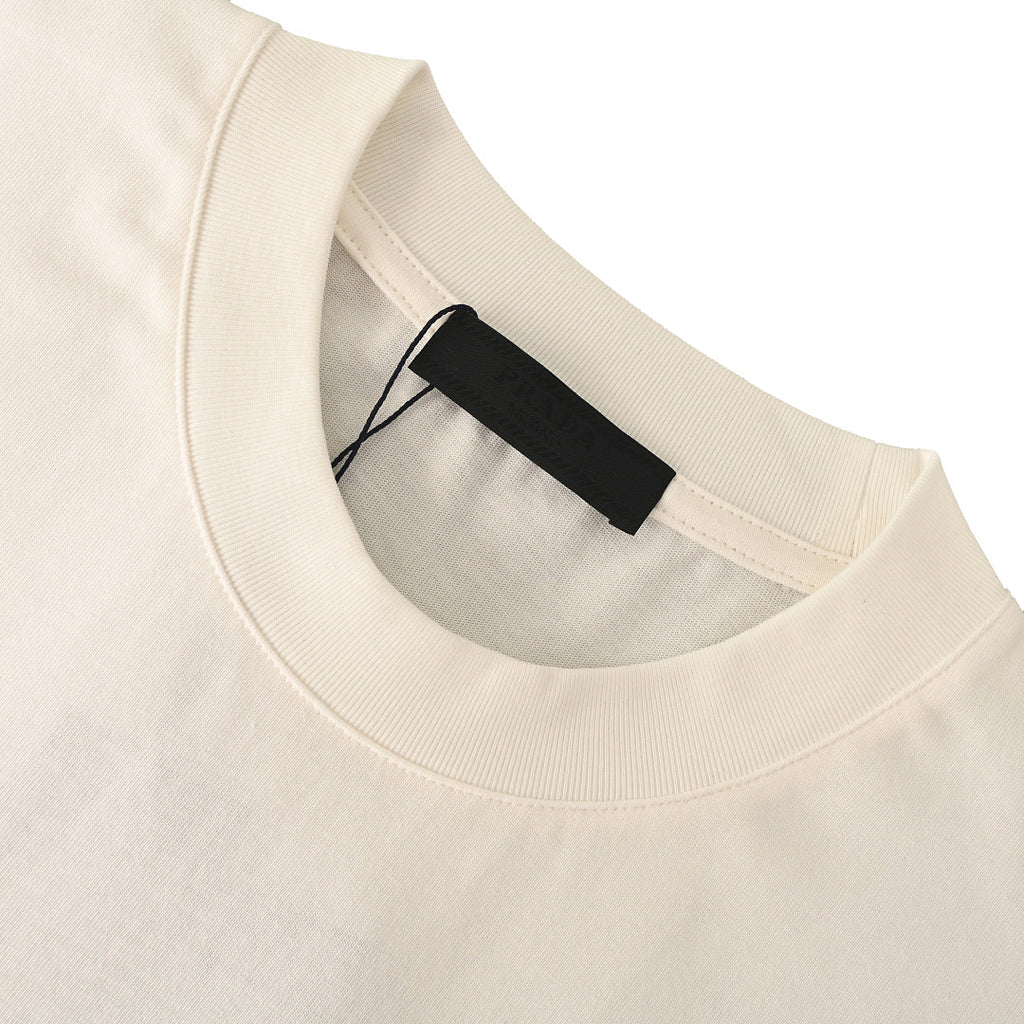 PRADA T-Shirt with Small Embroidery