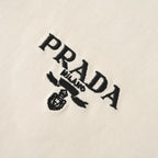 PRADA T-Shirt with Small Embroidery