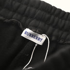 Burberry Side-Patterned Embroidered Horse Shorts